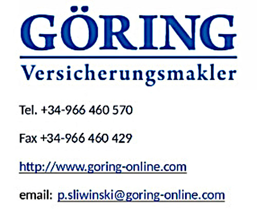 Visitenkarte Göring Versicherungen